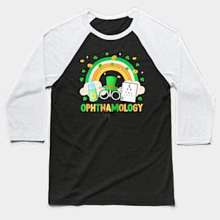 Ophthalmology Squad Ophthalmic St Patrick's Day Baseball T-Shirt